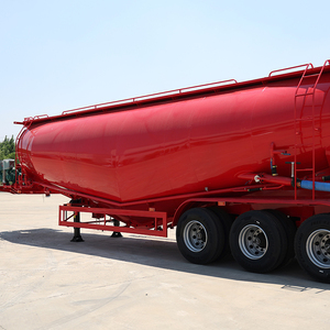 3 оси 40 куб. М. В. Форма нижнего разгрузочного цемента/летучей золы/муки/порошкового материала транспортный бак/полуприцеп-цистерна - Product Image 4