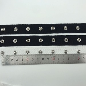 Đen bông kim loại <span class=keywords><strong>Snap</strong></span> Nút băng với prong Fastener Vòng mô hình biểu tượng trang trí cho hàng may mặc sử dụng - Product Image 4