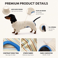 Mono de cuatro patas para perros pequeños, ropa para mascotas, personalizable