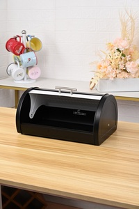 Scatola per il <span class=keywords><strong>pane</strong></span> in banda stagnata forniture da cucina controsoffitto contenitore per il <span class=keywords><strong>pane</strong></span> <span class=keywords><strong>porta</strong></span> contenitore contenitore per il <span class=keywords><strong>pane</strong></span> con coperchio - Product Image 5