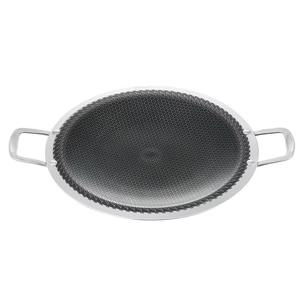 Plaque de barbecue portable en acier inoxydable 316, plaque à poisson antiadhésive en nid d'abeille, compatible avec les plaques à induction, gril universel - Product Image 1