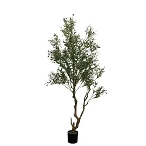 LN yeni stil yapay bitkiler için bahçe ev süsleri Evergreen açık zeytin ağacı 120cm-250cm özelleştirilmiş mevcut