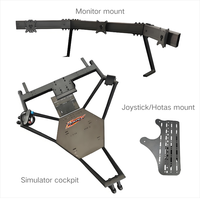 Plataforma Dinámica Personalizable de 6DOF, Simulador de Movimiento de Carreras con Control Preciso para Centros de Juego