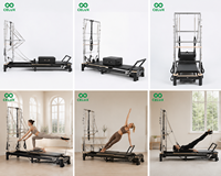 Machine de Pilates pliable en aluminium Celux pour la maison, le studio ou la salle de sport, machine de Pilates portable en aluminium pour l'entraînement