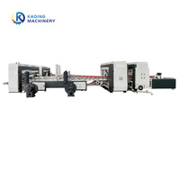 Carton Boîte Dossier Gluer et Stitcher Pliant Collage et Couture Machine pour Boîte Ondulée