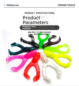 Leurre souple anti-herbe Hessen en forme <span class=keywords><strong>de</strong></span> queue <span class=keywords><strong>de</strong></span> grenouille, 7/8/9 cm, 9 couleurs, en PVC flottant pour rivière et courant, pour la pêche au brème – <span class=keywords><strong>Achat</strong></span> en gros - Product Image 5