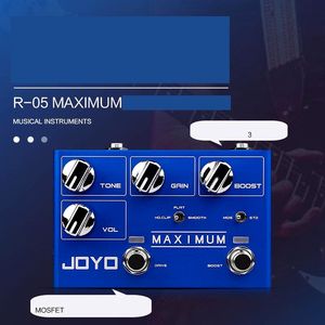 JOYO-Distorsión <span class=keywords><strong>de</strong></span> efecto guitarra, bloque único <span class=keywords><strong>de</strong></span> doble canal, sobrecarga <span class=keywords><strong>de</strong></span> <span class=keywords><strong>voz</strong></span> - Product Image 5