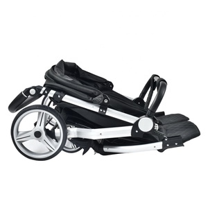 Landau double classique en Aluminium <span class=keywords><strong>2022</strong></span> Offre Spéciale pour bébé avec tube en Aluminium et certificat AS/NZ2088 et EN1888 - Product Image 6