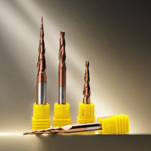 Factory Custom Carbide <strong>Tungsten</strong> CNC Router Bit Taper Ball Nose <strong>End</strong> <strong>Mill</strong> Spiral Milling Cutter for Woodworking - Product Image 5