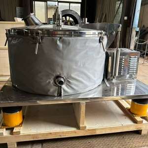 Centrífuga Zhuozhong PSB1000 de Descarga Superior Aquecida a Vapor, Isolada, Resistente à Corrosão e para Desaguamento Contínuo em Altas Temperaturas - Product Image 5