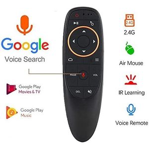 Easytone thông minh không khí chuột 2.4 GHz không dây USB <span class=keywords><strong>receiver</strong></span> kết nối IPS hiển thị điều khiển từ xa bằng giọng nói <span class=keywords><strong>IR</strong></span> học tập màn hình cảm ứng - Product Image 4