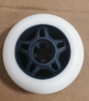 Roues de patins à roulettes en ligne électriques en PU haute élasticité et résistantes à l'usure 82A, lumineuses et scintillantes