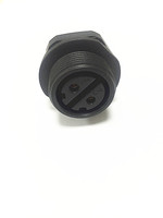 Conector de alimentación eléctrica impermeable LLT M25 IP68, 2, 3, 4, 5, 6, 7, 8, 24 Pines, enchufes y enchufes macho y hembra
