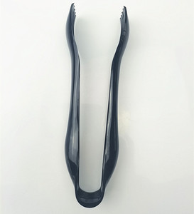 18 cái nhựa màu đen phục vụ đồ dùng 6 phục vụ kẹp, 6 phục vụ thìa, 6 phục vụ dĩa, bên đồ dùng tự chọn phục vụ đồ dùng - Product Image 5