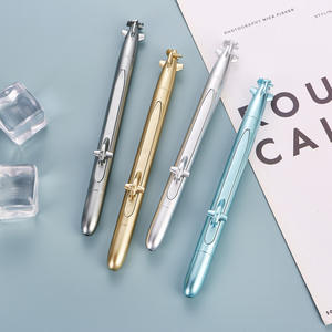 Bolígrafo creativo negro neutro en forma de submarino, papelería fresca para estudiantes y premios, regalos disponibles a diario - Product Image 1