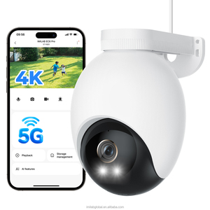 Caméra de sécurité extérieure IMILAB EC6 compatible avec l'application Mi Home, caméra WiFi 3K, détection IA, alertes intelligentes, audio bidirectionnel - Product Image 2