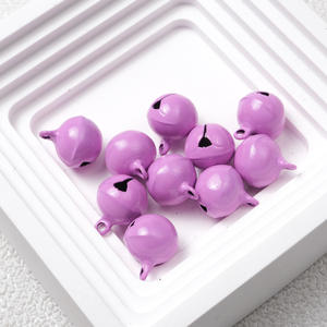 พวงกุญแจขนาดเล็ก14มม. ทำจากโลหะผสมพิมพ์ลายสำหรับตกแต่งวันหยุดพวงกุญแจเครื่องประดับกำไลข้อมือแบบทำมือ - Product Image 4