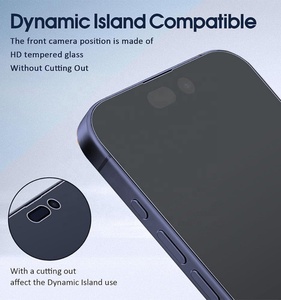 ฟิล์มกระจกนิรภัย Gamer Smooth AG Matte ป้องกันรอยนิ้วมือ ป้องกันแสงสะท้อน สำหรับ <span class=keywords><strong>iPhone</strong></span> 17 16 15 14 13 12 <span class=keywords><strong>11</strong></span> Pro Max - Product Image 5