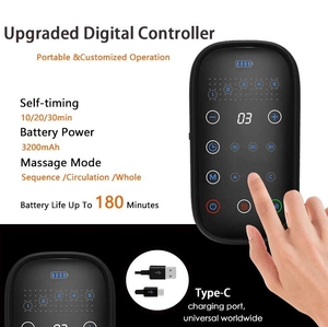 Автоматический пневматический массажер для ног - Product Image 5