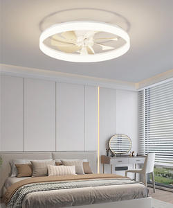 Ventilador de Techo Moderno de 7 Aspas con Luz LED Regulable de 6 Velocidades, Temperatura de Color Ajustable, Motor de CC, Control Remoto y Aplicación, Bajo Ruido - Product Image 2