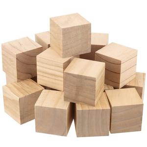 Jeu de construction en cubes et blocs en bois de pin naturel, jeu de construction de tours pour enfants et adultes, encourageant la créativité et la patience - Product Image 3