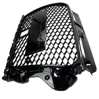 Calandre avant en nid d'abeille de style PNB RS3 en ABS de haute qualité avec trou ACC pour Audi A3 S3 8V 2013-2016