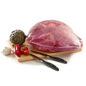 Bolsa retráctil para embalaje de carne de pollo, bolsas elásticas de plástico transparente para aves de corral, venta al por mayor