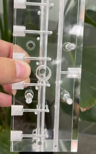Servicio de Mecanizado CNC de Alta Precisión Personalizado, Prototipo Rápido de Acrílico PMMA Ópticamente Transparente, Pieza de Carcasa Electrónica para Automóviles - Product Image 6