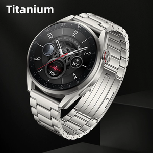 Triple Beads 22MM Tamaño Aleación de titanio Reemplace la correa para <span class=keywords><strong>Huawei</strong></span> <span class=keywords><strong>Watch</strong></span> <span class=keywords><strong>3</strong></span> <span class=keywords><strong>Pro</strong></span>, GT 2, GT3 <span class=keywords><strong>Watch</strong></span> Band - Product Image 3