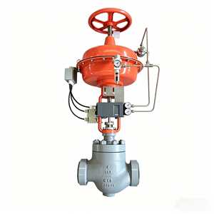 Válvula de Control Industrial de 4 Pulgadas, de Acero al Carbono Fundido y Forjado, con Característica de Flujo Lineal, Tipo <span class=keywords><strong>Porcentaje</strong></span> Igual, con Brida, PN 16 - Product Image 4