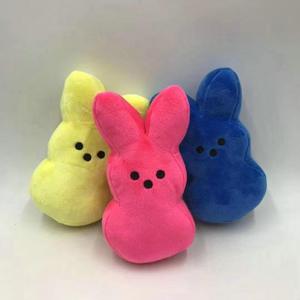 Conejo de Peluche de Pascua, Lindos Juguetes de Peluche de Conejo de Dibujos Animados Estilo Insta, Muñeco de Conejo de Pascua Suave y Abrazable, Decoración de Conejo con Orejas Largas, Juguete de Animal - Product Image 3