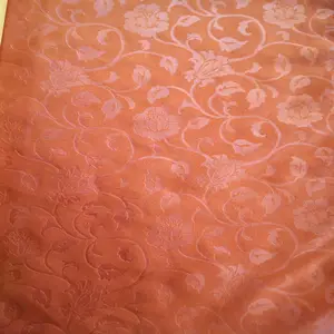 microfiber plain dyed solid fabric for bed sheet hotel bedding with strip designs jacquard fabric