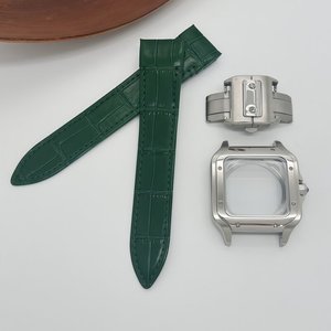 Boîtier de montre en acier inoxydable de 38 mm, modification, boucle de bracelet à bouton-pression double face, accessoires légers pour Seiko NH35/NH36 - Product Image 4