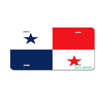 Plaques d'immatriculation personnalisées avec drapeau de la Martinique, plaque d'immatriculation nationale personnalisée, souvenir de pays, cadeau, plaque décorative