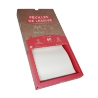 Feuilles biodégradables hypoallergéniques écologiques Offre Spéciale de détergent de blanchisserie de blanchisserie