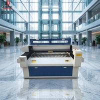 Máquina de Grabado Láser CO2 1325 de 150W con Enfriamiento por Agua CNC para Vidrio, Cuero, Goma, Papel, Madera, MDF, Cortadora Láser