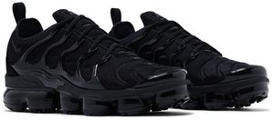 รองเท้าวิ่งสำหรับผู้ชายและผู้หญิง รุ่น Air for Plus Triple Black วัสดุสังเคราะห์ตาข่ายสำหรับฤดูร้อน พื้นรองเท้าด้านนอกทำจากยาง พื้นรองเท้าชั้นกลางทำจาก TPU - Product Image 1
