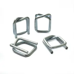 Best Price13mm 19mm 25mm 32mm Wire Buckle Galvanized Wire Buckles For Cord Strap Composite Strap Cordstrap
