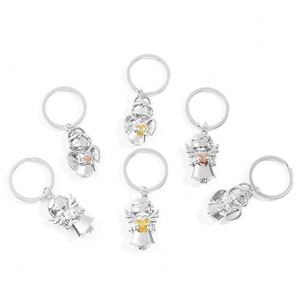 Nuevo Llavero de Ángel Sonriente para Niños y Niñas, Regalo de Navidad, Venta al por Mayor, Éxito de Ventas Transfronterizo - Product Image 4