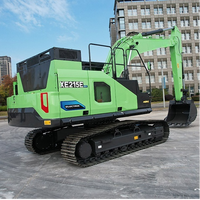 Excavatrice électrique pure XE215EV de 23,5 tonnes, pelleuse électrique à batterie lithium haute performance de 140 kW pour l'exploitation minière et la construction urbaine