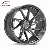 Jantes forgées CF 20 21 pouces 5x112 PCD 78.1 CB pour voitures particulières, compatibles avec Audi RS6 RS7, finition bronze brossé