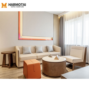 Armoire avec porte-bagages et minibar Ensemble de chambres d'hôtel 5 étoiles mobilier moderne - Product Image 2
