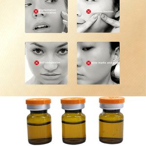 Sérum pour le visage à la mucine d'escargot coréen en marque privée, fort blanchissant, anti-rides, sérum éclaircissant pour la peau à la protéine de riz, micro-rouleau - Product Image 1