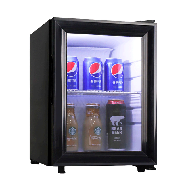 Hot Sale 21L  Used Display Cooler Glass Door Refrigerator Mini Fridge