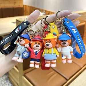 3D Cute Cartoon Animation Comic Keychain Souvenir Gifts Fashion 2023PVC Cartoon Pendant Keychain - Product Image 2