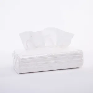 定制标志包装薄纸100% 原始木浆面巾纸