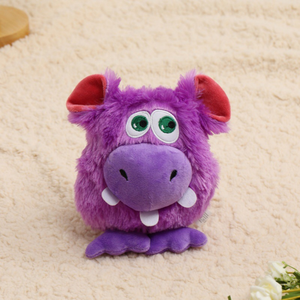 Kinghon High Quality Eco-Friendly Pet <b>Plush</b> Toys Durable Animal Monster Type Puzzle Interactive Dog Play Toys - Product Image 2