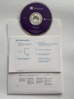 Windows 10 Pro Version Complète 64 bits DVD Clé OEM Licence Autocollant COA Win10 Professionnel Activation Mondiale en Ligne Pack Logiciel MS