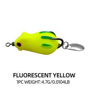 เหยื่อตก<span class=keywords><strong>ปลา</strong></span>รูปกบแบบนิ้วโป้ง ขนาด 3.4 ซม. เหยื่อปลอมแบบนิ่ม ใบพัดหมุน ตัวเบ็ดคู่ สำหรับตก<span class=keywords><strong>ปลา</strong></span>ในน้ำจืด - Product Image 6