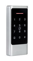 Clavier de contrôle d'accès intelligent WIFI TUYA étanche et fin en alliage de zinc avec prise en charge des cartes de proximité et du NFC pour les systèmes d'entrée